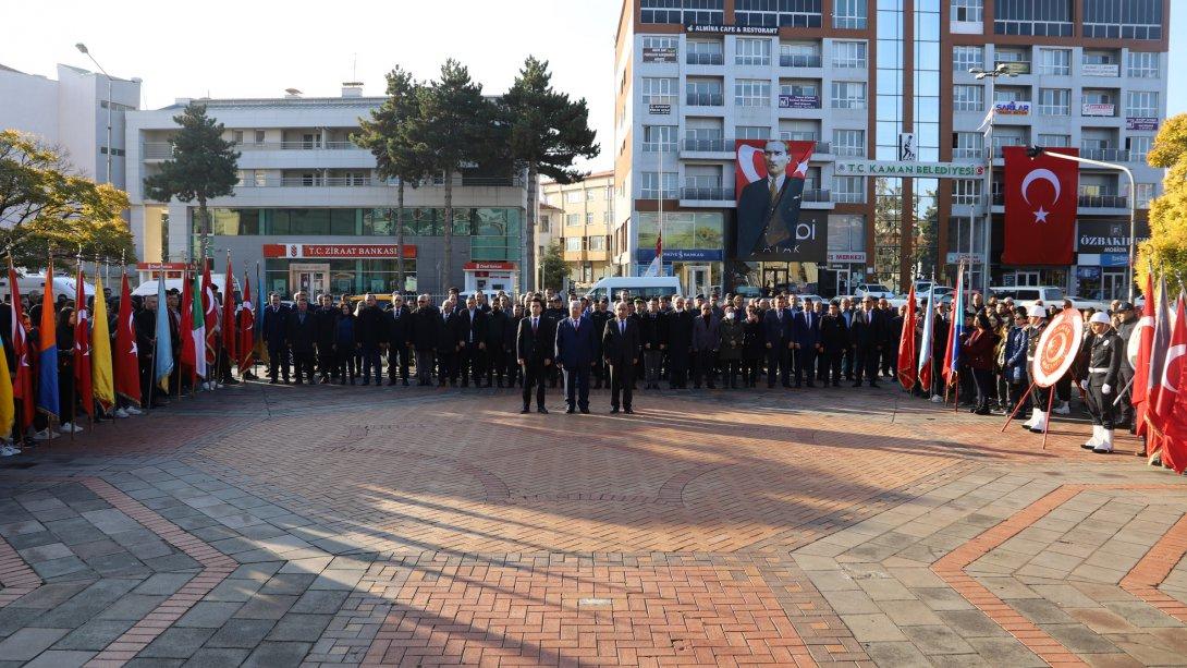 10 Kasım Mustafa Kemal Atatürk'ü Anma Programı Gerçekleştirildi