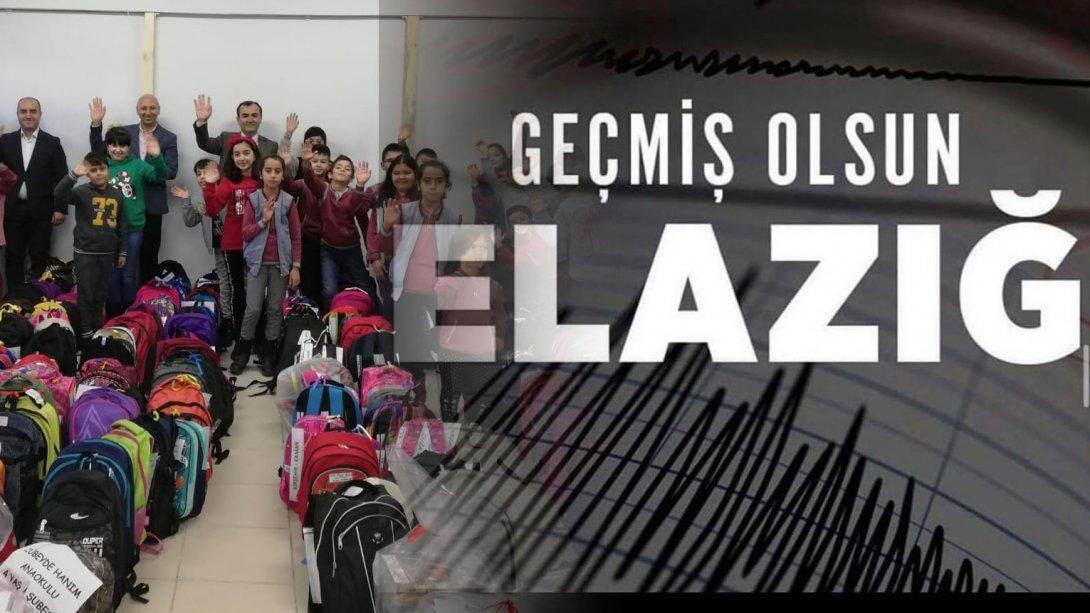 Elazığ-Malatya Depreminde Zarar Gören Öğrencilere Bir Destekte Kaman'dan