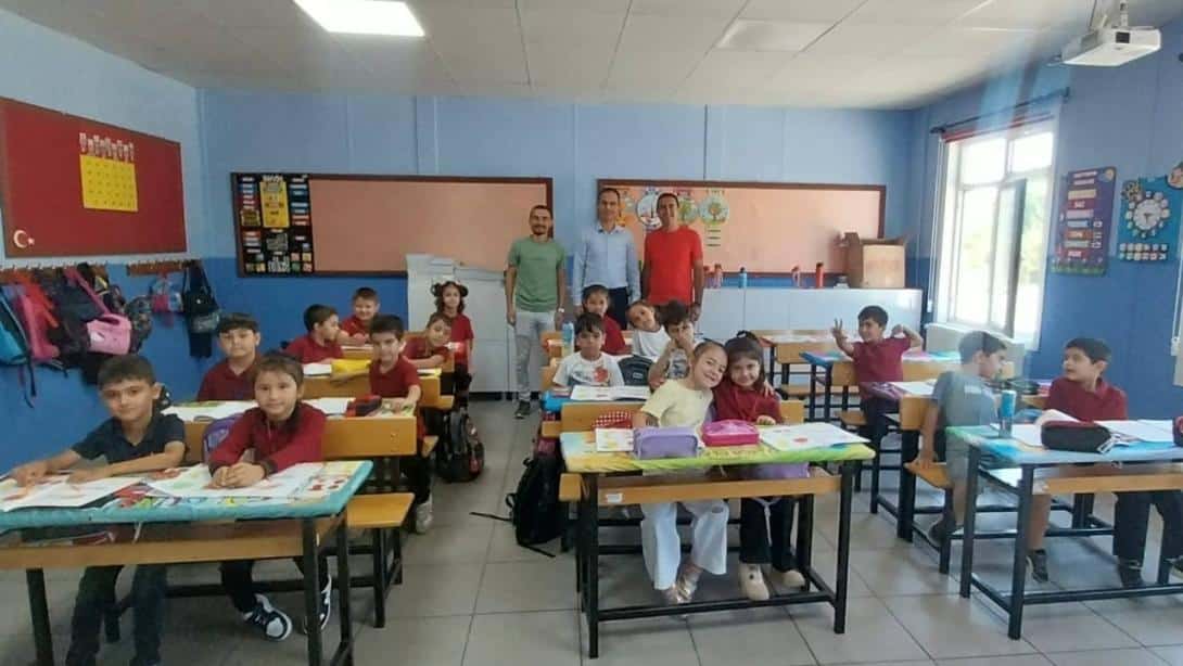 Kaman İlçe Millî Eğitim Müdürü Serdal Bora'dan Galip Demir İlkokulu'na Ziyaret